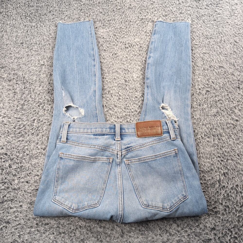 Lucky Brand Light Blue Distressed Women Jeans